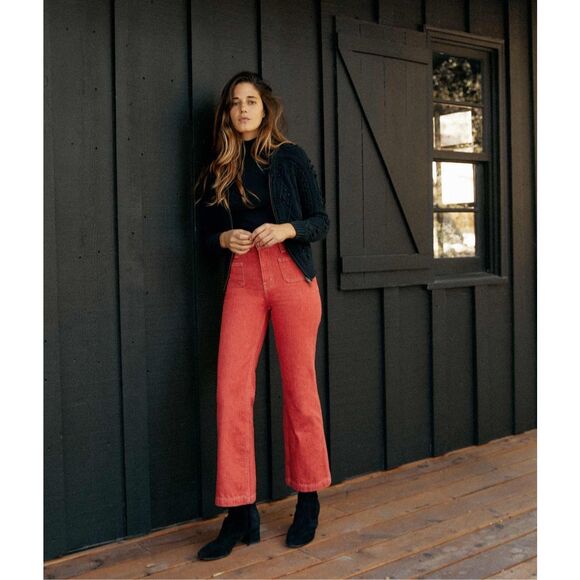 Christy Dawn size 26 the Lula Jean persimmon denim jeans - EUC - Picture 2 of 13